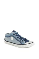 Turnschuhe Industry Patch Pepe Jeans London himmelblau
